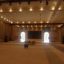 Montaje en salón de eventos